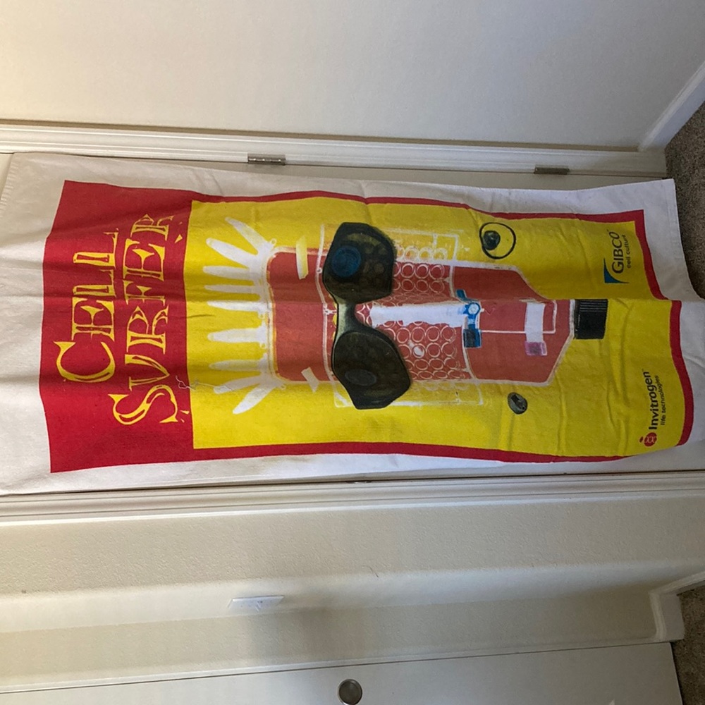 INVITROGEN beach towel